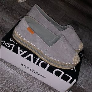 Suede Espadrilles